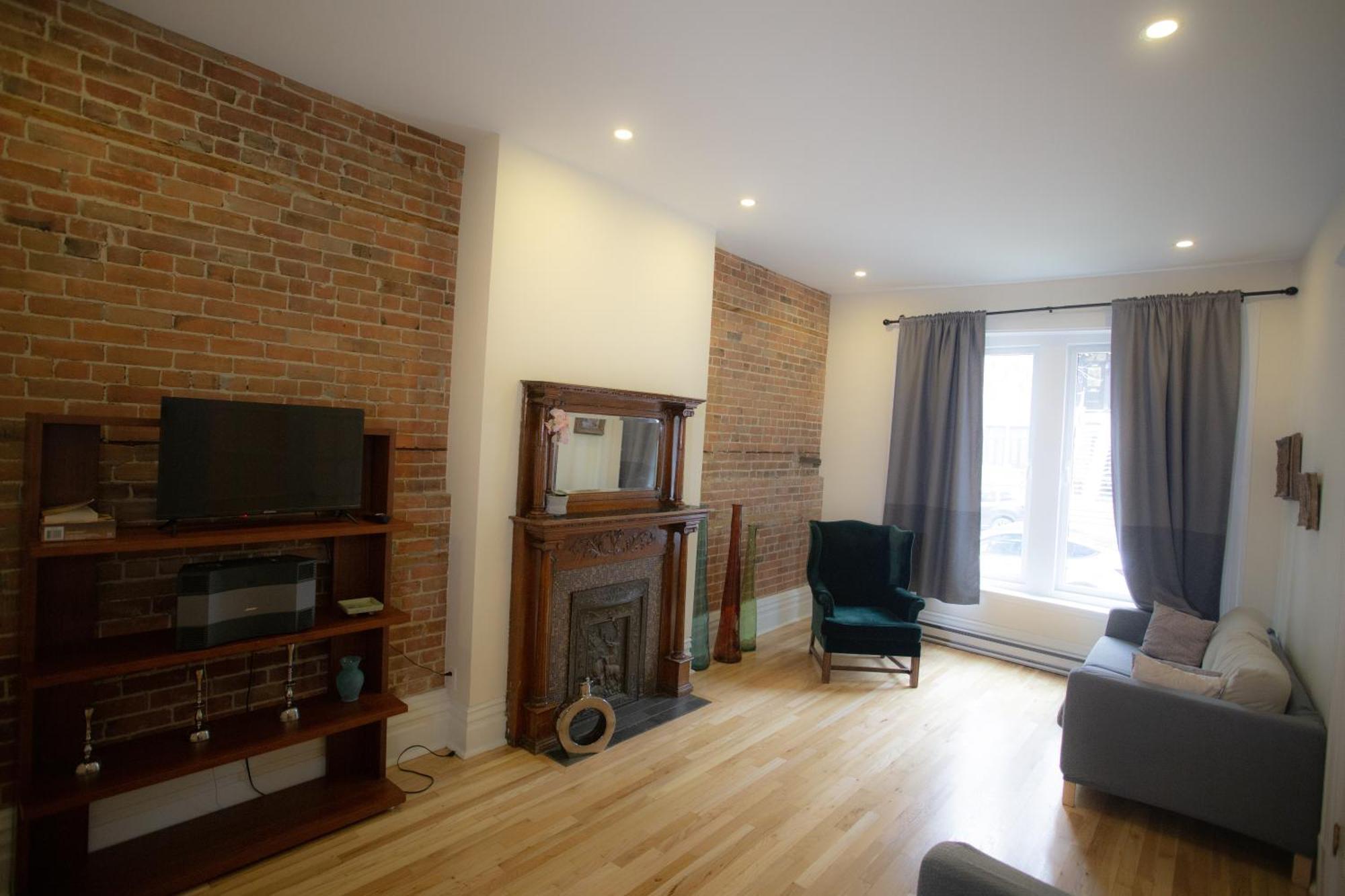 Spacious Downtown Montreal Apartment, 4Br-2Ba,Free Wifi 외부 사진